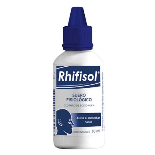 Rhifisol Cloruro De Sodio 0.9% Fisiologico Frasco X 30 Ml Solución Nasal Gerco