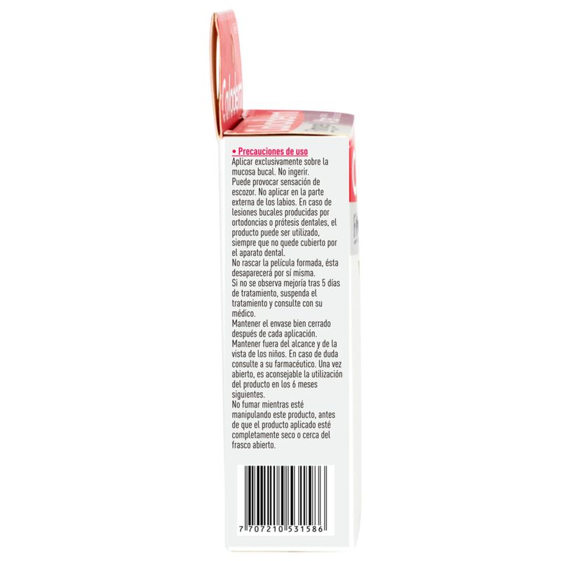 Caladerm Aftas Pequeñas Heridas Bucales 6 ml
