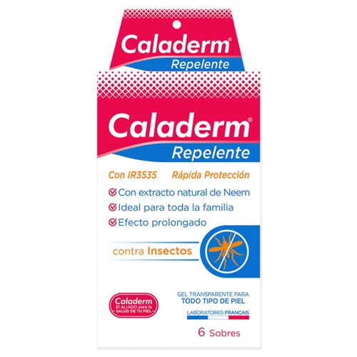 Caladerm Repelente Caja X 6 Sobres 12 Gramos Gerco