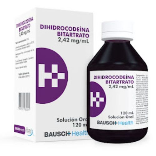 Dihidrocodeina 2.42 Mg/Ml Frasco X 120 Ml Solución Humax