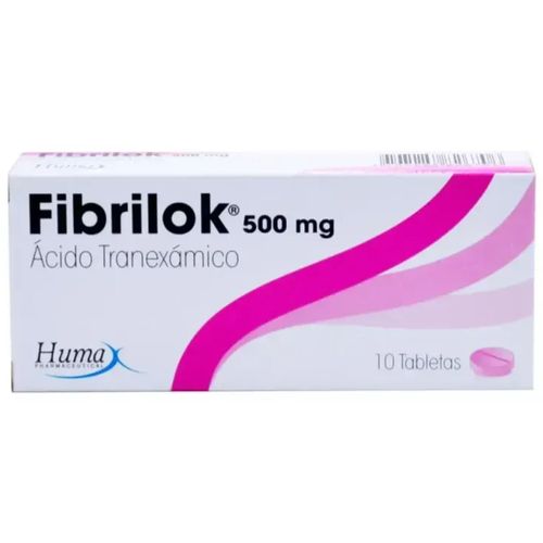 Fibrilok 500 Mg Caja X 10 Tabletas Humax