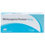 Mirtazapina 30 Mg Caja X 10 Tabletas Humax