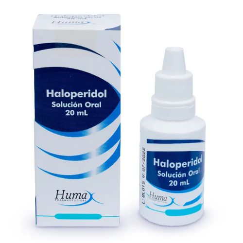 Haloperidol Solución Oral 2 Mg/Ml Frasco X 20 Ml Humax