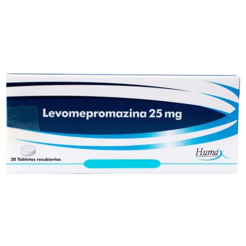 Levomepromazina 25 Mg Caja X 20 Tabletas Humax