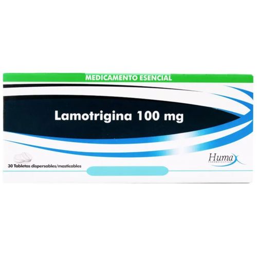 Lamotrigina 100 Mg Caja X 30 Tab Humax