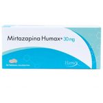 Mirtazapina 30 Mg Caja X 30 Tabletas Humax