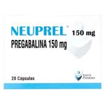 Neuprel Pregabalina 150 mg 28 Cápsulas