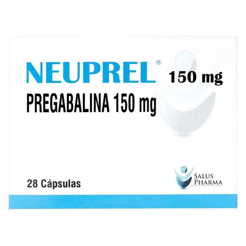 Neuprel Pregabalina 150 mg 28 Cápsulas