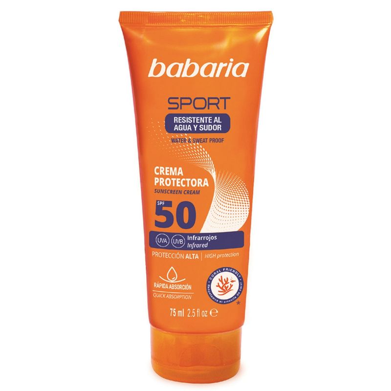 Protector Solar Babaria Sport SPF50 75 Ml