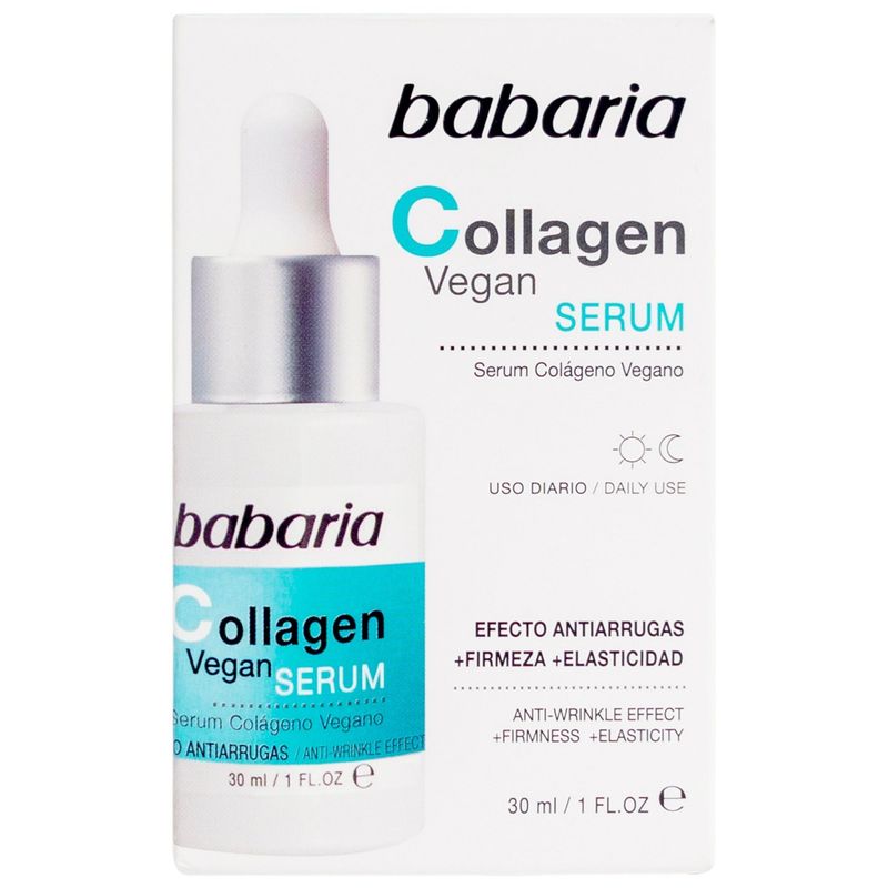 Serum Babaria collagen vegan frasco 30 ml
