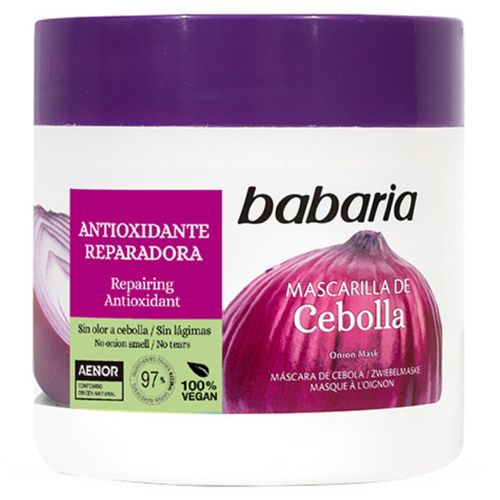Mascarilla Capilar De Cebolla Babaria Frasco X 400 Ml Babaria