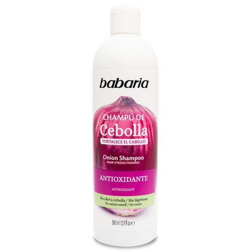 Shampoo Babaria Cebolla Antioxidante Frasco X 380 ml