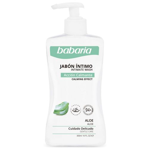 Jabón Íntimo Babaria Aloe Frasco X 300 Ml