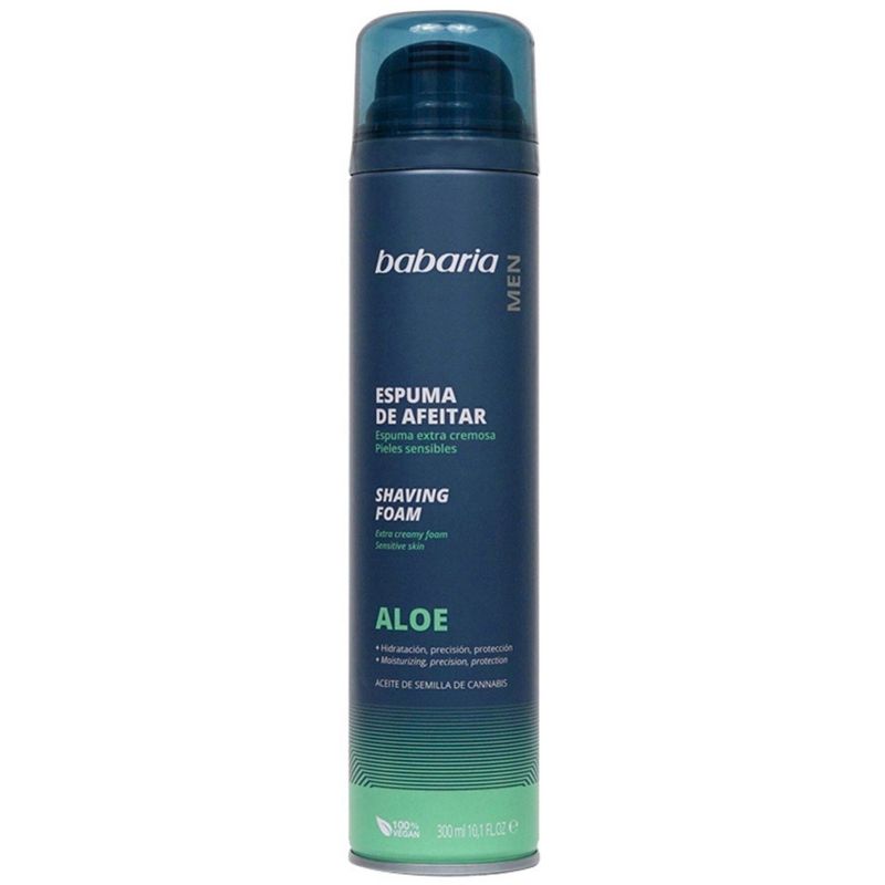Espuma De Afeitar Babaria Aloe Frasco X 300 Ml