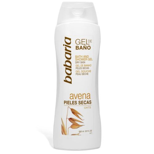 Gel De Baño Babaria Avena Piel Seca Frasco X 600 Ml