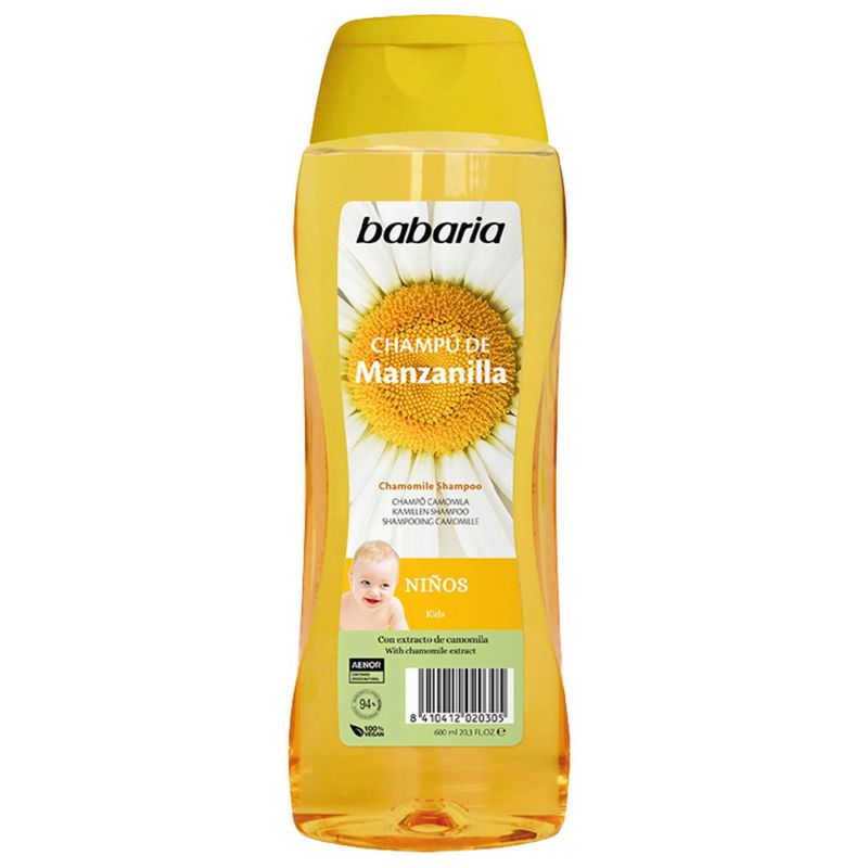 Shampoo Babaria Manzanilla Frasco X 600 Ml