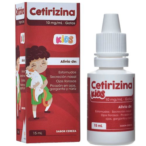 Cetirizina 10 Mg/Ml Frasco X 15 Ml Gotas Memphis