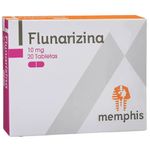 Flunarizina 10 Mg Caja X 20 Tabletas Memphis