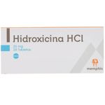 Hidroxicina 25 mg 20 Comprimidos Oral