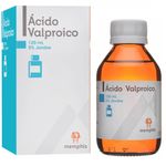 Ácido valproico jarabe frasco 120 ml Memphis