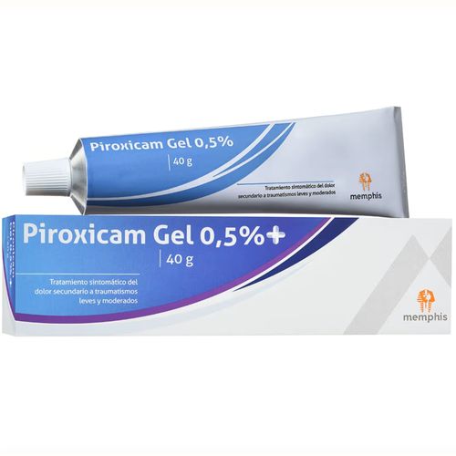 Piroxicam 5% Tubo X 40 Gr Gel Memphis