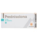Prednisolona 5 Mg Caja X 30 Tabletas Memphis