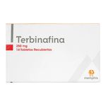 Terbinafina 250 mg Caja X 14 Tabletas Memp