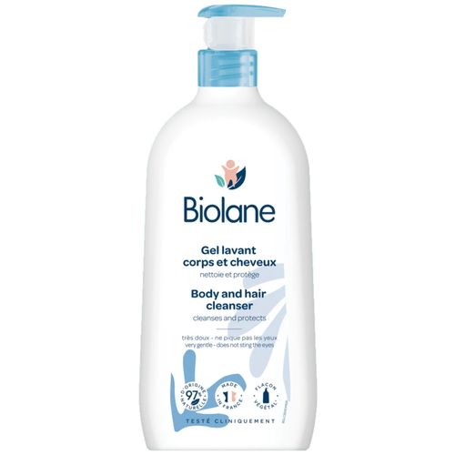 Biolane Solución Limpiadora Cuerpo y Cabello - Frasco x 350ml