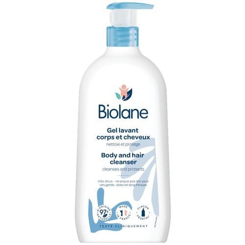 Biolane Solución Limpiadora Cuerpo y Cabello - Frasco x 750ml