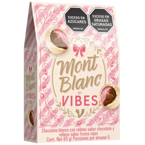 Chocolatina Montblanc Vibes - Paquete x 5 Und 13g