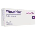 Winadeine Acetaminofén Codeína 10 Tab