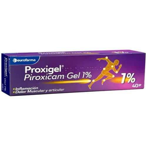Proxigel 1% Piroxicam - Tubo x 40g Gel Tópico