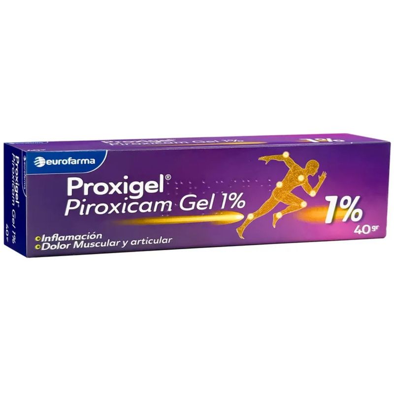Proxigel 1% Piroxicam - Tubo x 40g Gel Tópico