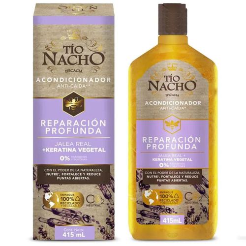 Acondicionador Tío Nacho Keratina Vegetal - Frasco x 415ml