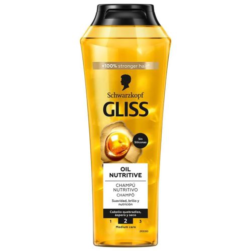 Shampoo Gliss Oil Nutritive - Frasco x 400ml