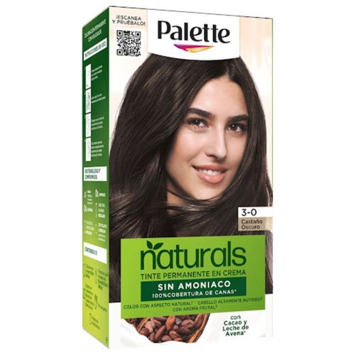 Tinte Palette Naturals Color 3-0 Castaño Oscuro