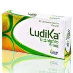 Ludika 5 mg Ecar Tabletas 30 Tratamiento