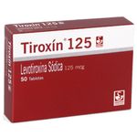 Tiroxin 125 mcg Tabletas 50 Tratamiento