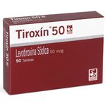 Tiroxin 50 mcg Tabletas 50 Tratamiento