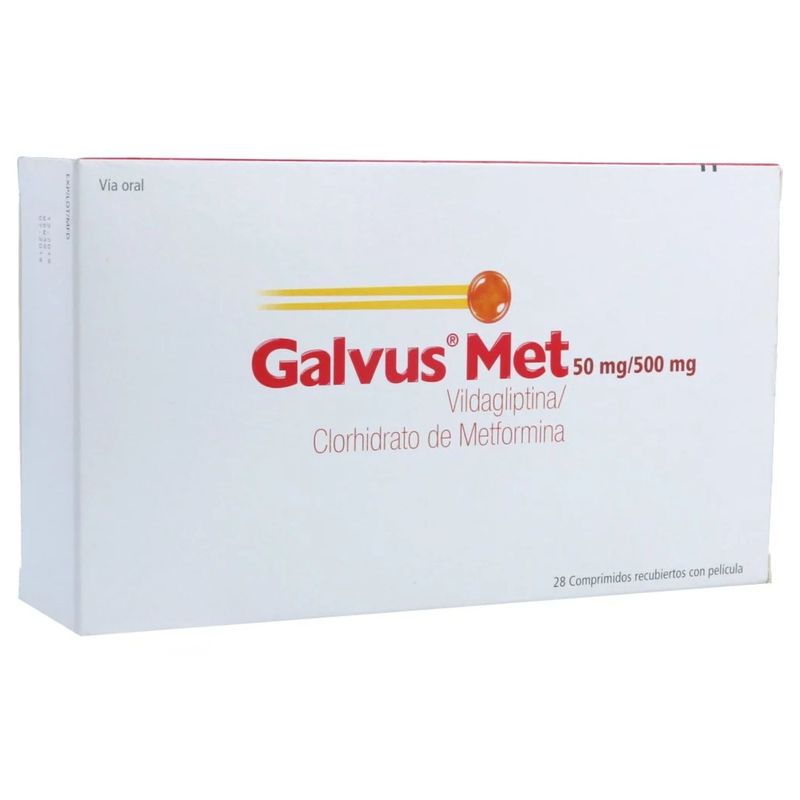 Galvus Met 50/500 mg Comprimidos 28 Rx