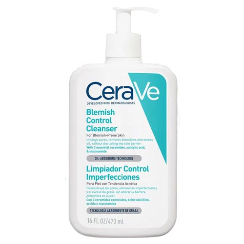 Limpiador Control Imperfecciones CeraVe Frasco X 473 Ml