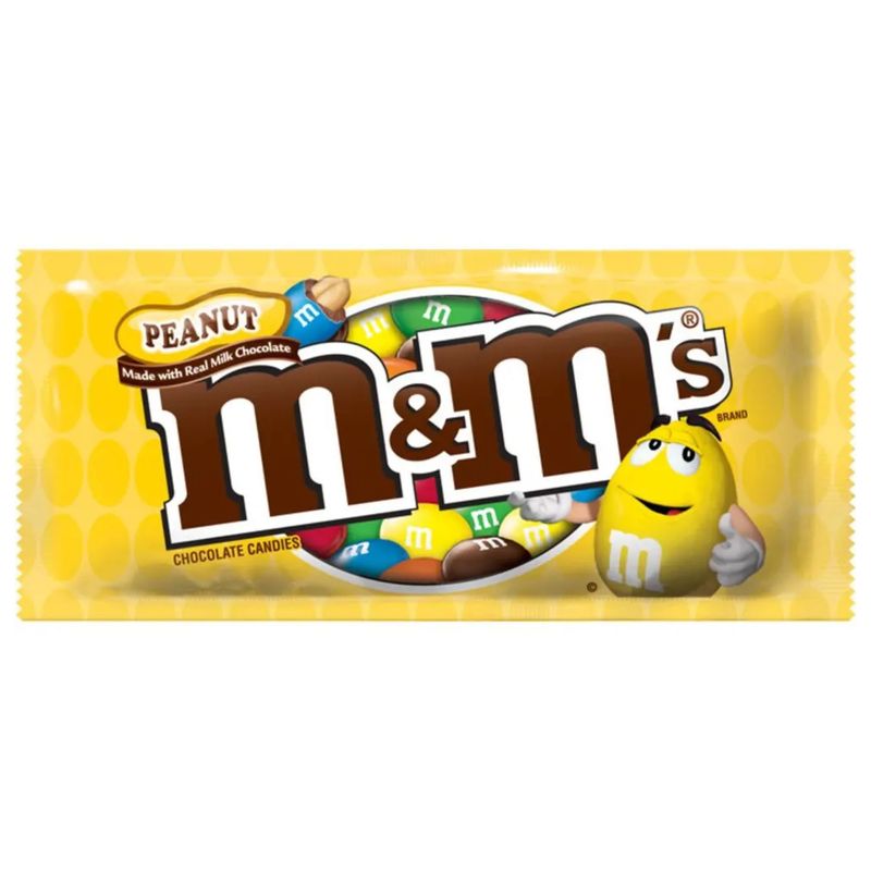 Chocolate M&Ms Relleno Maní - Bolsa x 49g