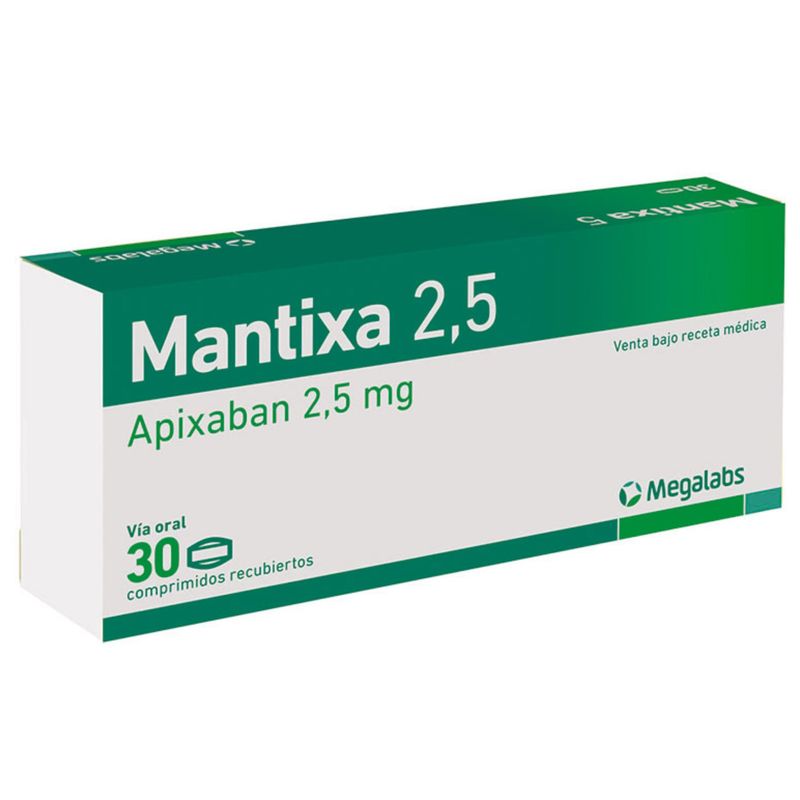 Mantixa 2.5mg - Caja x 30 comprimidos