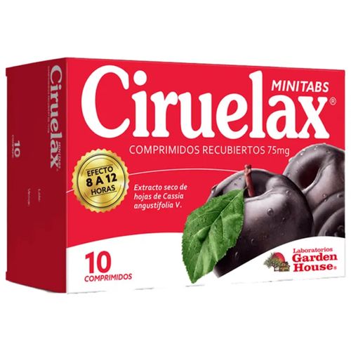 Ciruelax Minitabs - Caja x 10 comprimidos