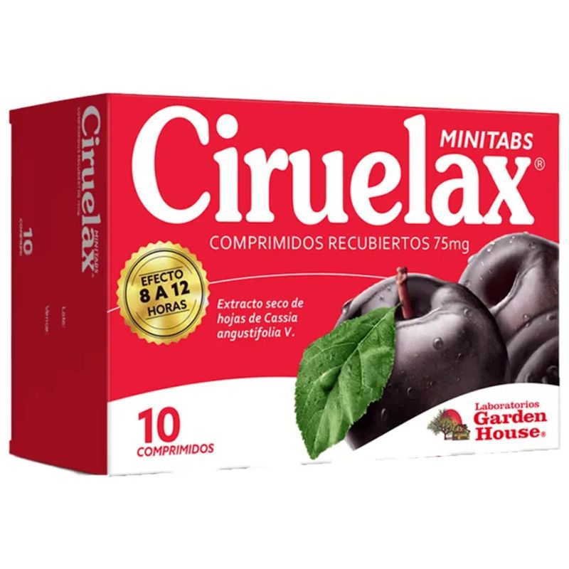 Ciruelax Minitabs - Caja x 10 comprimidos