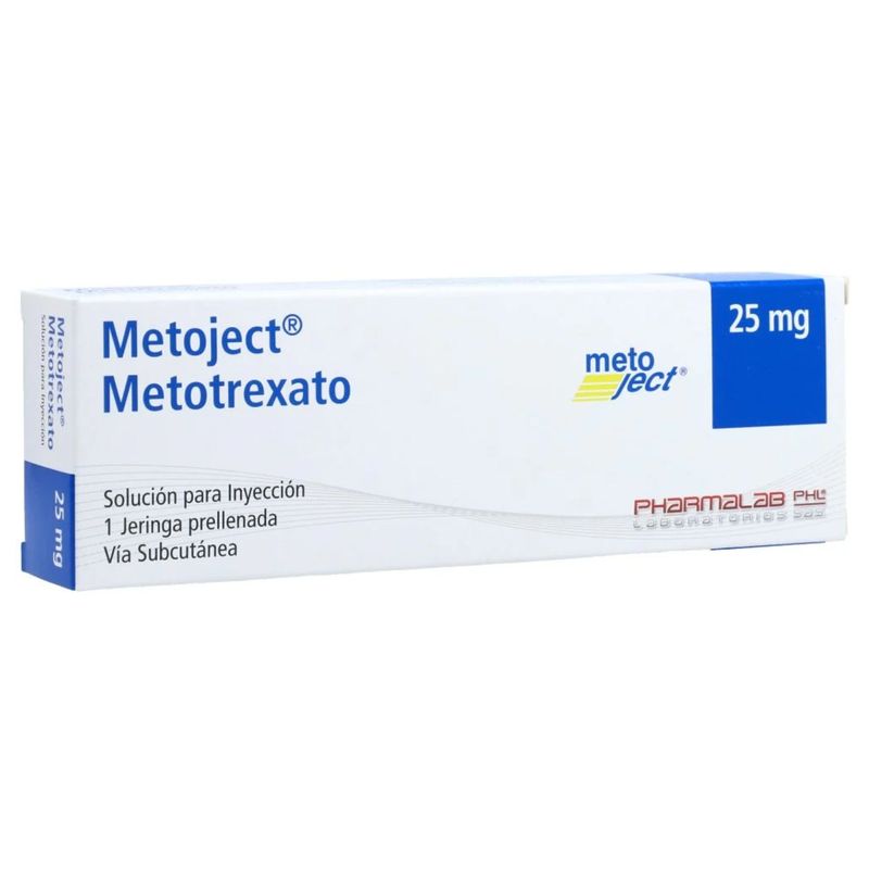 Metoject 25 mg Solución Inyectable Rx