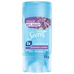 Desodorante Secret Lavanda Gel - Envase 73g