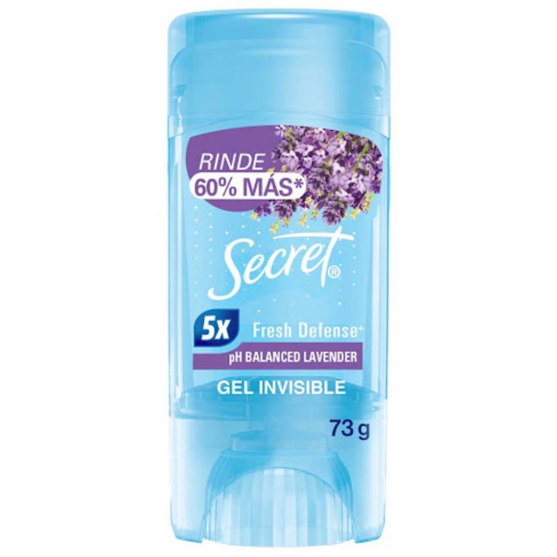 Desodorante Secret Lavanda Gel - Envase 73g