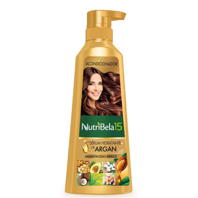 Acondicionador Nutribela Argán 370 ml