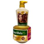 Pack Nutribela Shampoo Tratamiento Argán